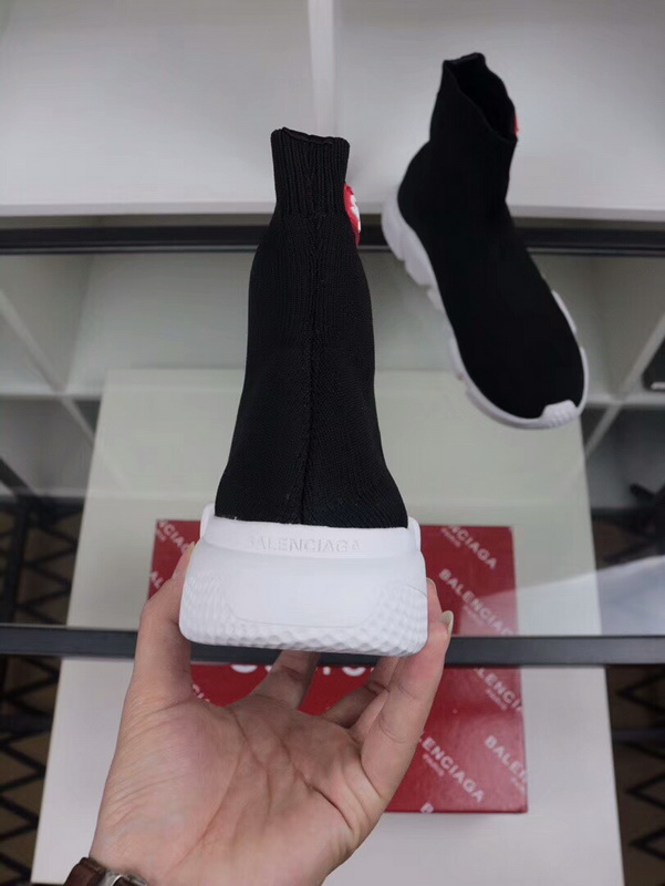 Balenciaga X Supreme Speed Runner Sock Black